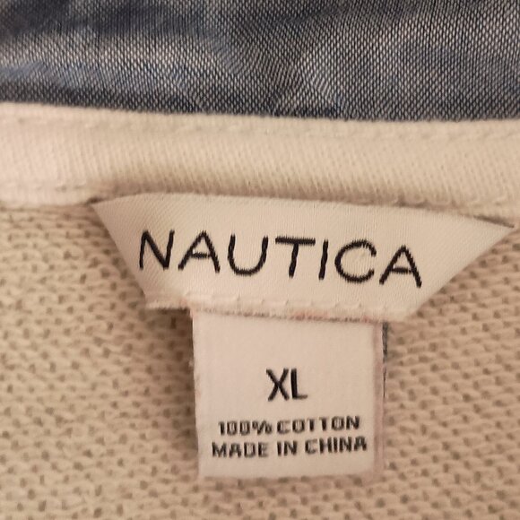 Nautica Boys Red White Blue Pullover Hoodie Sweatshirt Size XL - Picture 8 of 16